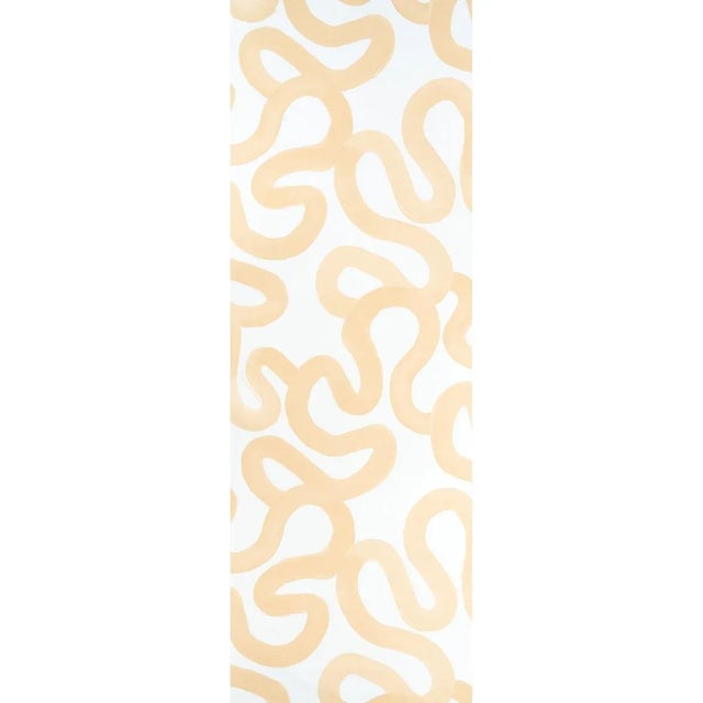 Hadiya Williams’ Trace wallpaper features a winding, gestural design based on an original acrylic painting. Its extra-...