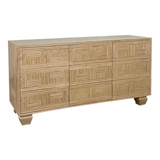 Mid 20th Century Custom Baltic Birch Dresser -Handcrafted For Sale