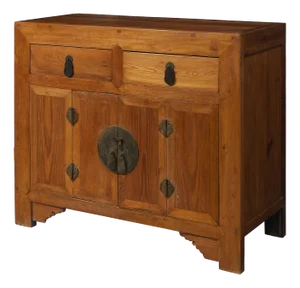 Square Cornered Beech Cabinet