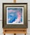 Pink Blue & White Abstract Art in a Bronze Frame by Contemporary British Artist 2025 For Sale - Image 13 of 17