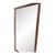 Vintage 1960s Rattan & Bamboo Wall Mirror — Boho Coastal, Mid-Century Modern For Sale