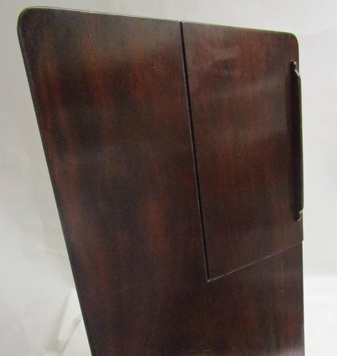 19th C Regency English Mahogany Adjustable Reading Writing Table Writing Desks