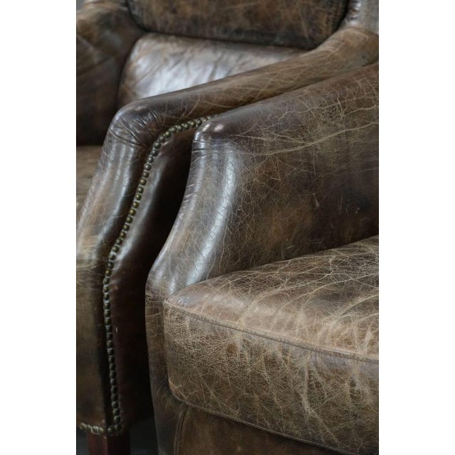 Vintage Cowhide Chairs, Set of 2 For Sale - Image 15 of 18