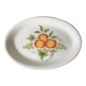 Vintage Stangl Apple Delight Serving Platter