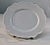 Dansk plate in Blanc pattern (Fransk Collection), marked on the bottom, made in Portugal. White scalloped edge.