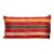 Kaya Striped Gujarati Mashru Lumbar Pillow For Sale