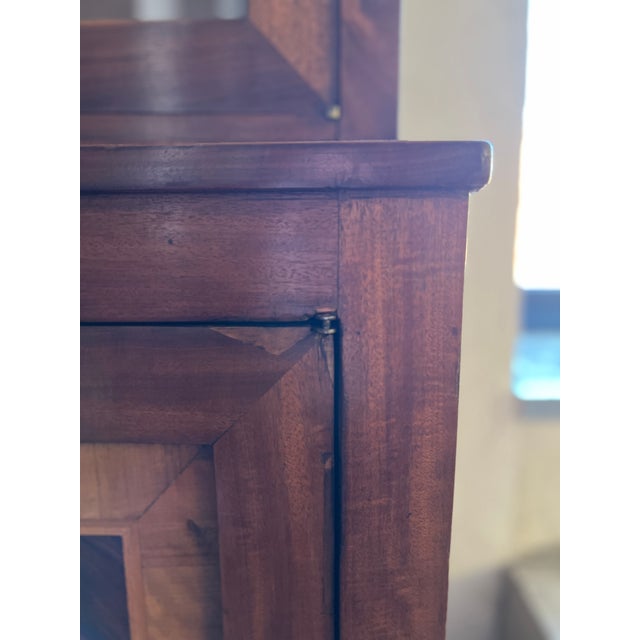 Display Cabinet inn Glass and Wood For Sale - Image 4 of 6