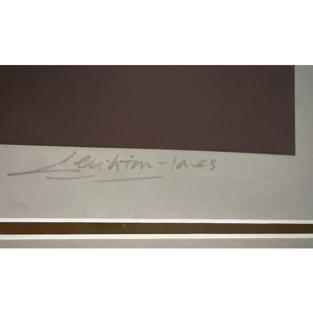 1980s Barry Leighton Jones “Let’s Make Peace” 1980 | Limited Edition Signed Painting For Sale - Image 5 of 11