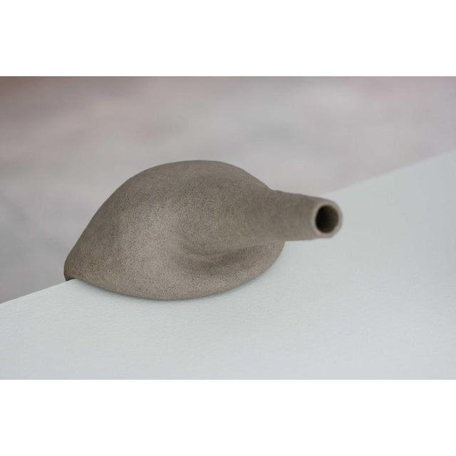 Contemporary On the Edge of the Half Wall II Decorative Ceramic Vase by Lillian Tørlen For Sale - Image 3 of 10