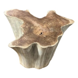 Solid Stump Coffee Table For Sale