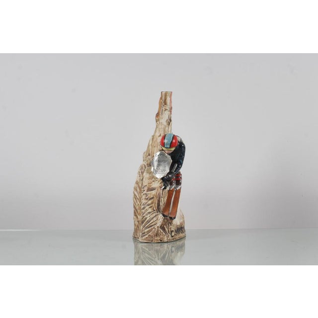 Italian Hand-Crafted and Painted Ceramic Brandy Distillery Sculpture, 1950s For Sale - Image 6 of 17