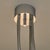 Metal Chrome-Plated Ceiling Light with 4 Flexible Arms by Goffredo Reggiani, Italy, 1970s For Sale - Image 7 of 8