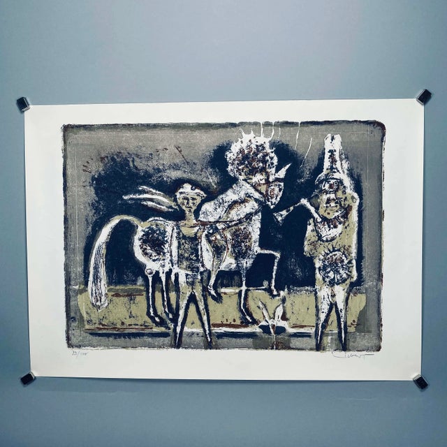 Wistful carny scene with a sleepy, bushy-haired female rider on top of a horse slowly prancing to some haunting fluting....