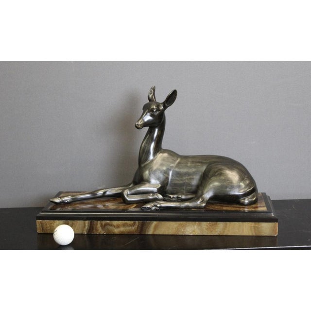 Irénée Rochard, Art Deco Antelope, 1920s, Babbitt For Sale - Image 13 of 15