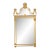 Large Late 20th Century Louis XVI Style Gilt Framed Mirror by Deknudt For Sale