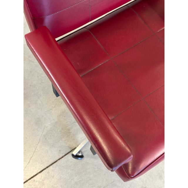 Vintage Swivel Chair and Office Chairs, 1960s, Set of 3 For Sale - Image 14 of 17