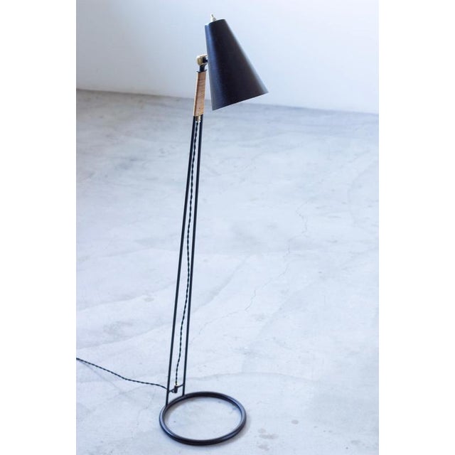 Floor Lamp by Eje Ahlgren for Luco, Sweden, 1950s For Sale - Image 3 of 13