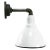 1950s Vintage Industrial Cast Iron & White Enamel Sconce For Sale - Image 5 of 5