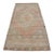 1960s Pastel Peach Hallway Rug For Sale