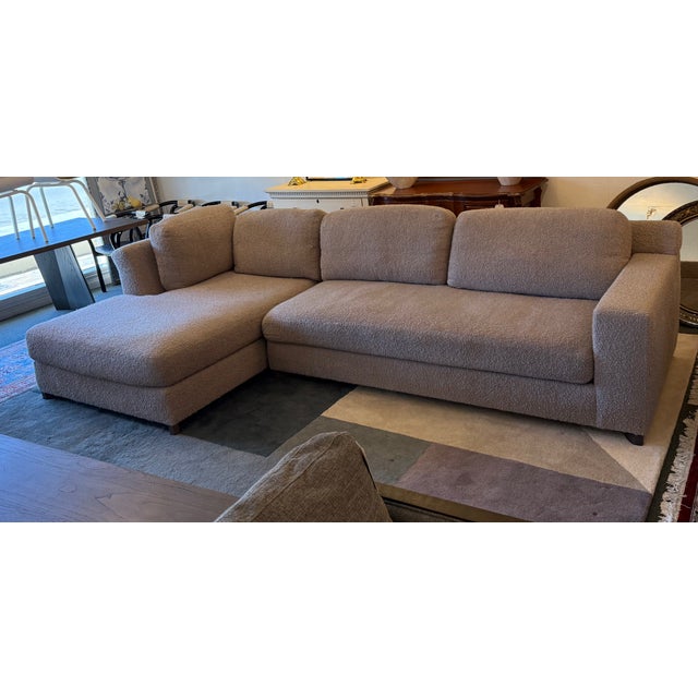 Fitzgerald Stevie Sectional With Dedar Nimbus Tortola Upholstery For Sale - Image 16 of 16