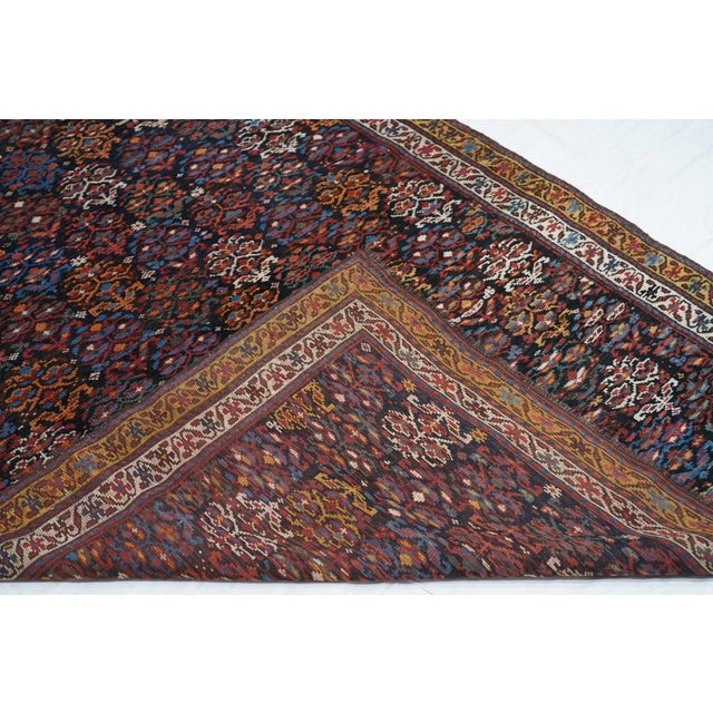 Traditional Antique Kurdish Rug 4'7'' x 7'6'' For Sale - Image 3 of 11