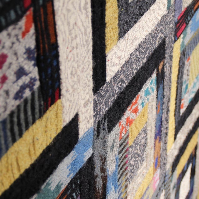 Large Hand-Signed Tapestry by Ottavio Missoni and Giorgio Saporiti for Saporiti Italia, Italy, 1987 For Sale - Image 6 of 17