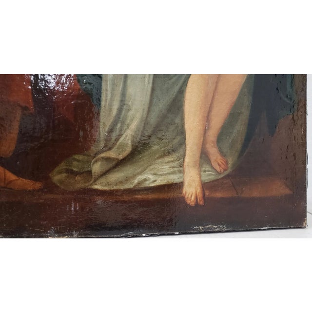 19th Century Old Master "Susanna and the Elders" After Martinelli For Sale In San Francisco - Image 6 of 11