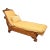 Vintage French Empire Style Adjustable Canape Sofa Chaise Lounge For Sale