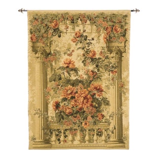 The Balcony Loom Woven Tapestry - 190 X 137 Cm (6'3" X 4'6") - Requires Rod Size 4 For Sale