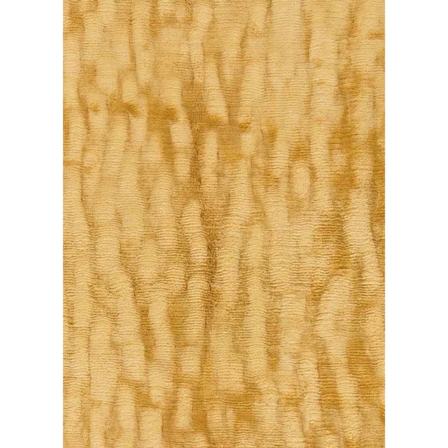 Contemporary abstract sand dunes silk Tibetan rug by Doris Leslie Blau. Size: 8'3" × 10'1" (251 × 307 cm). ​The...
