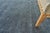 Textile Exquisite Rugs Roche Handmade New Zealand Wool Dark Blue Rug-6'X9' For Sale - Image 7 of 8