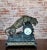 Metal Geo Maxim 19th Century Mantle Clock With Tiger Sculpture For Sale - Image 7 of 12