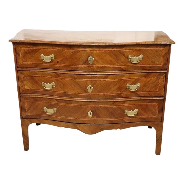 18th Century Chest of Drawers in Fruitwood Inlay For Sale