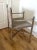 Late 20th Century Vintage Maison Jansen Style, Campaign Pace Director Arm Chair, Suede Leather Chrome and Brass For Sale - Image 5 of 11