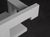 White Vintage Dutch Asymmetrical Wooden Chair by Gerrit Thomas Rietveld, 1970s For Sale - Image 8 of 9
