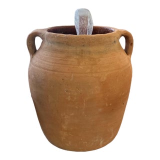 Turkish Vintage Pottery Fountain For Sale