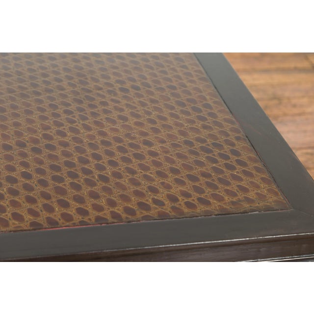 Vintage Negora Lacquered Square Coffee Table For Sale - Image 12 of 12