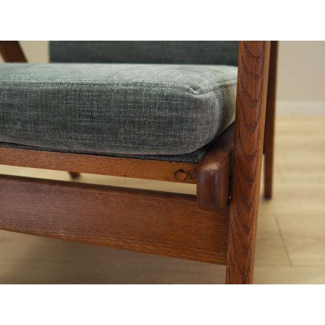 Danish Oak Armchair, 1970s For Sale - Image 12 of 17