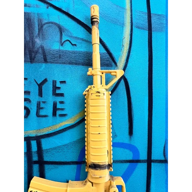 Jack Winthrop "Eye See" Neo-Expressionist Style Mixed Media Painting 2021 For Sale - Image 11 of 18