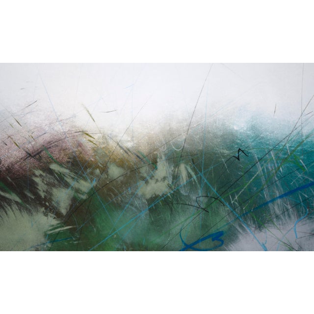 Skyscapes Series - Large Scale Landscape in Pastel on Paper by Aleah Koury For Sale - Image 9 of 12