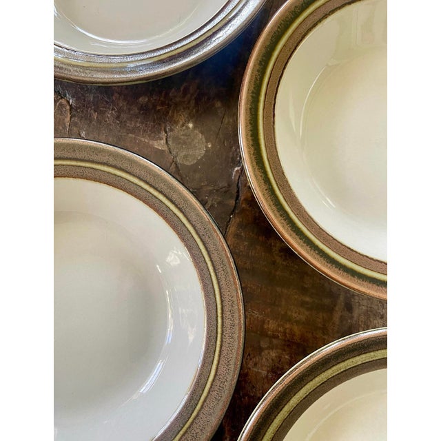 1970s Finnish Stoneware Bowls by Arabia in Karelia - Set of Seven (7) For Sale In Chicago - Image 6 of 6