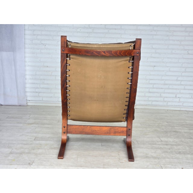 Norwegian Siesta Lounge Chair in Leather by Ingmar Relling for Westnofa, 1970s For Sale - Image 6 of 18