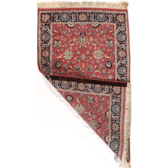 Traditional Pasargad DC Rust Hand Knotted Design Rug For Sale - Image 3 of 4
