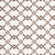 Contemporary Schumacher X Timothy Corrigan Fretwork Flower Fabric in Chestnut For Sale - Image 3 of 3