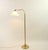 Art Deco Massive Brass Floor Lamp, Vienna, 1930s For Sale - Image 6 of 11