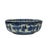 Ceramic Vintage Oriental Imari Blue Red White Octagonal Porcelain Bowl Art For Sale - Image 7 of 12