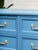 Mid 20th Century Mid 20th Century Henredon Château Sky Blue Hollywood Regency Dresser For Sale - Image 5 of 12
