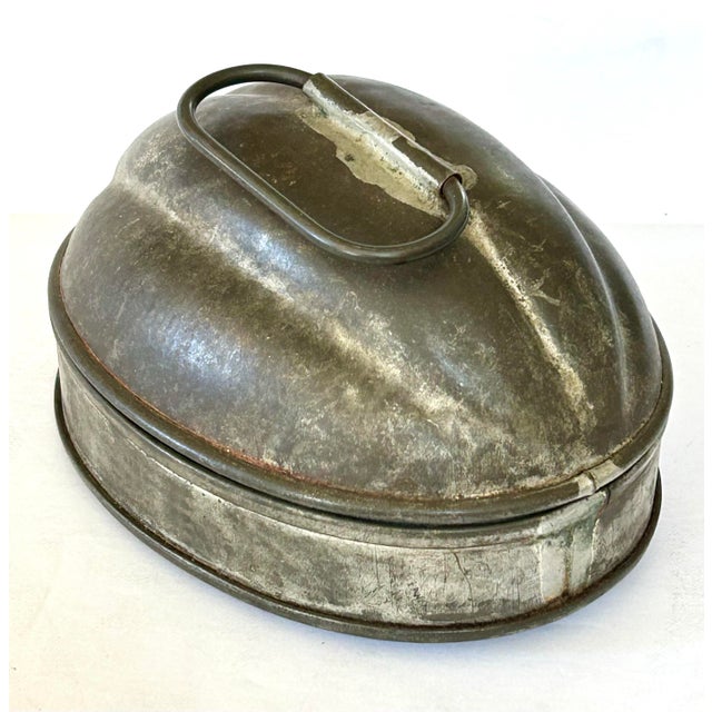 1930s Vintage Melon Pudding Mold For Sale - Image 5 of 9