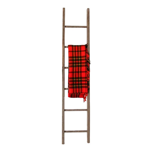 Vintage Faribo Plaid Throw Blanket For Sale