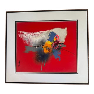 1990s Yugo Mabe Danga Das Flores II - Painting For Sale